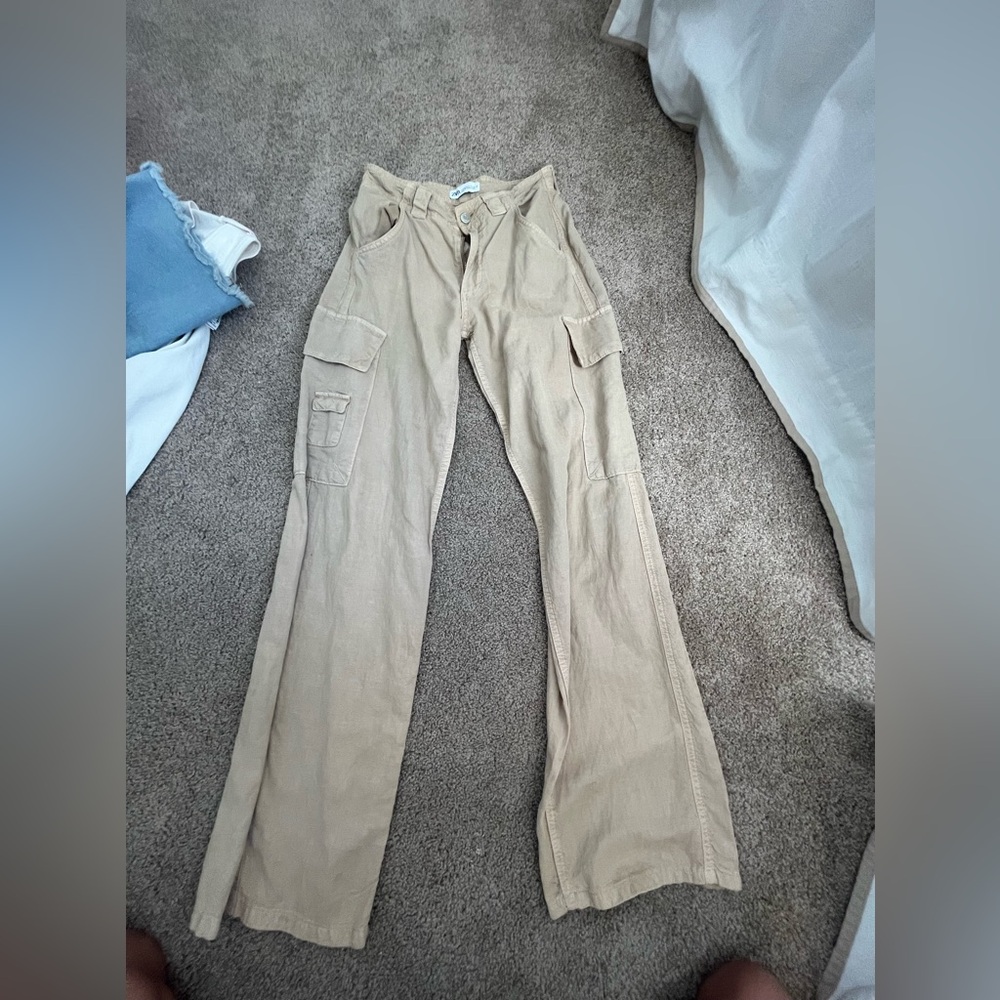 Zara size zero cargo pants